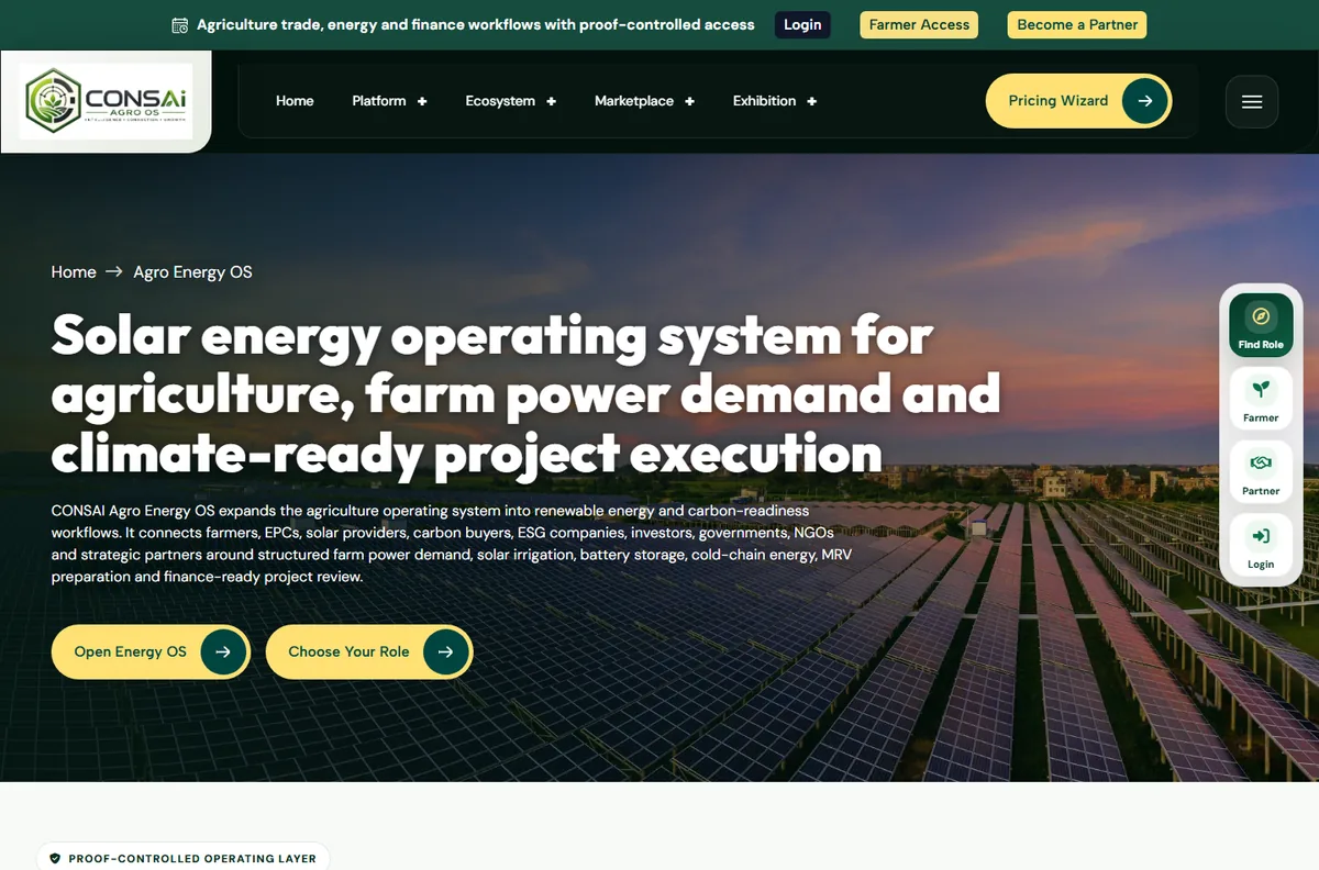 Solar irrigation deployment — Renewable energy · East Africa