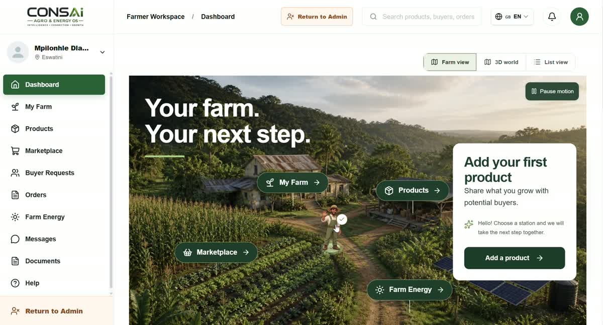 Scopri la nuova dashboard agricoltore CONSAI